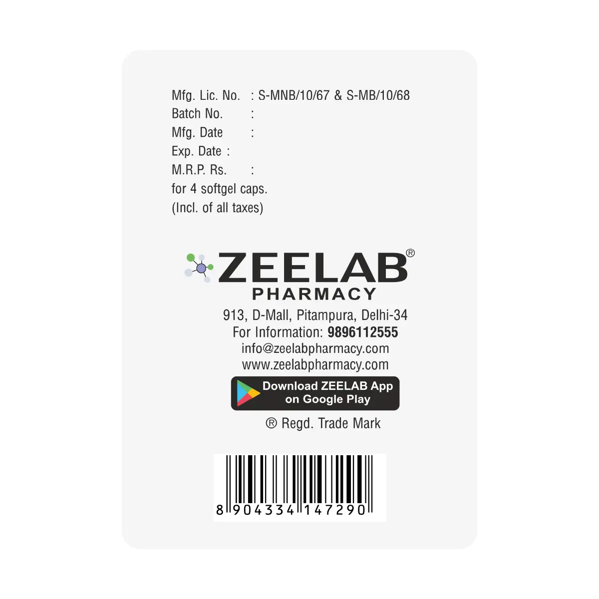 Updee 60K D3 Capsule