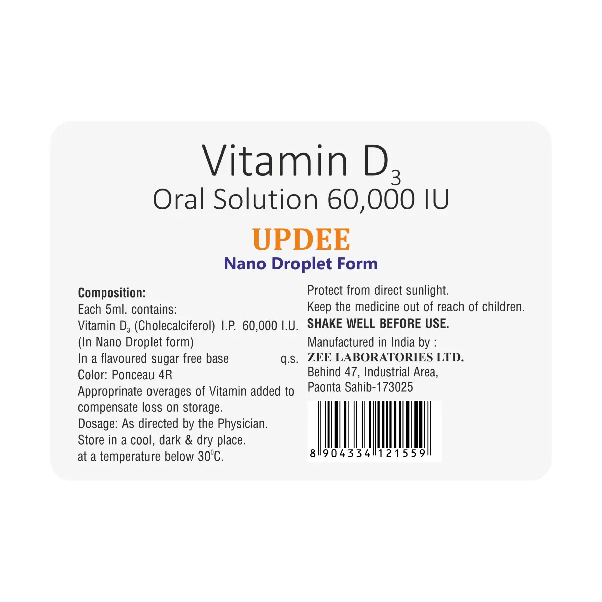 Updee Oral Solution