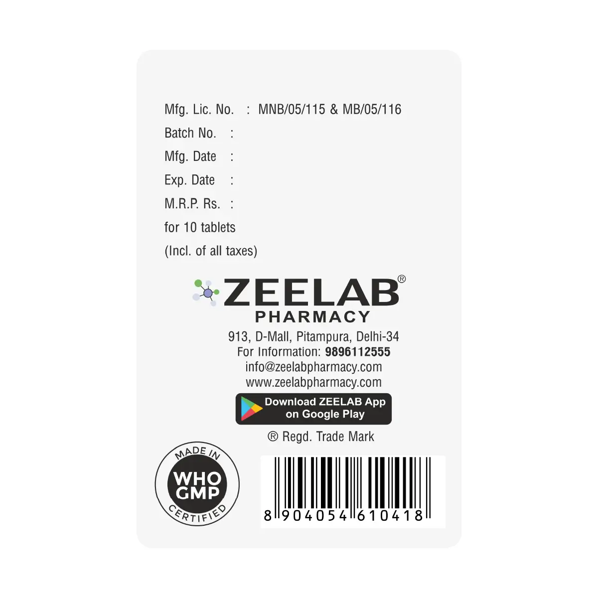 Valprolex Chrono 500 CR Tablet