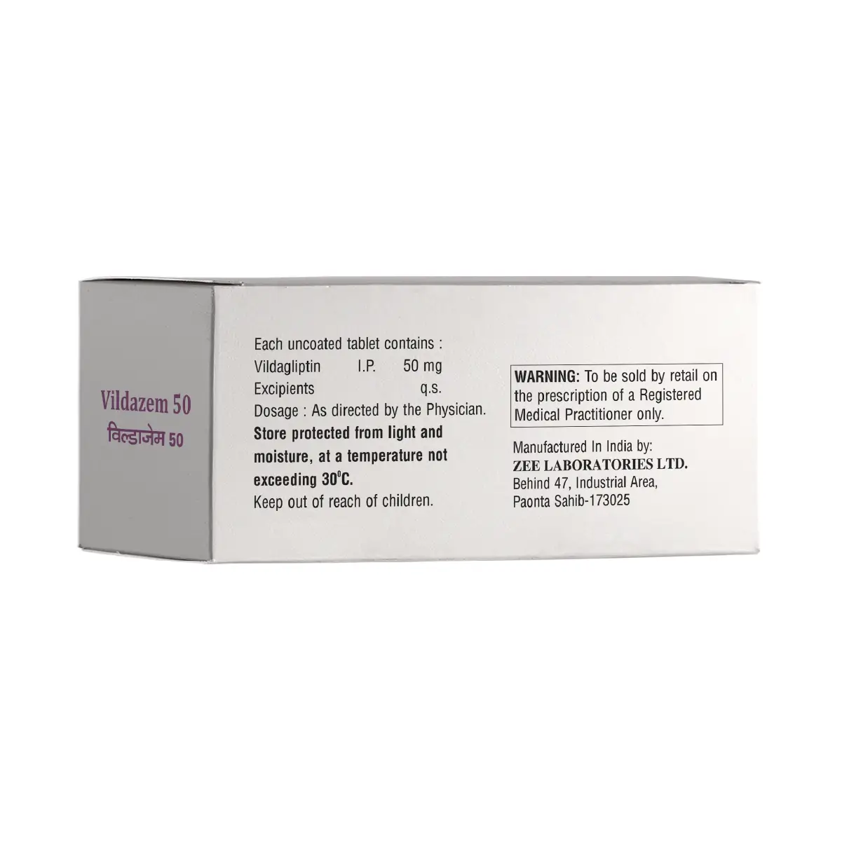 Vildazem 50 Tablet