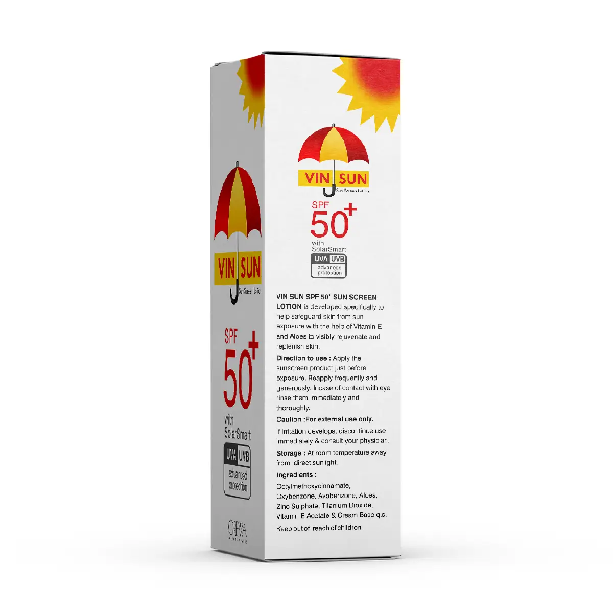 VinSun Sunscreen Lotion SPF 50+
