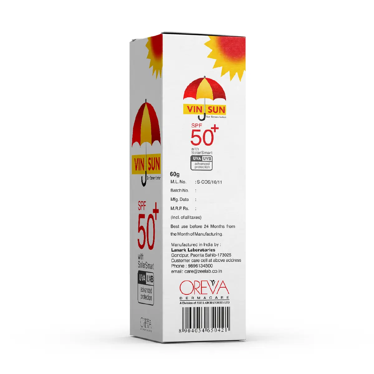VinSun Sunscreen Lotion SPF 50+