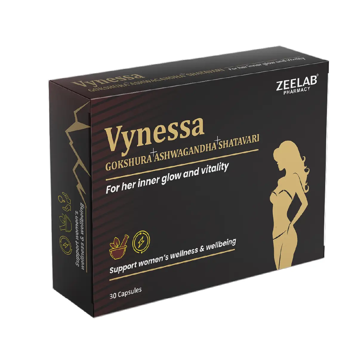 VYNESSA Capsule | Ayurvedic Female Wellness & Energy Support Supplement
