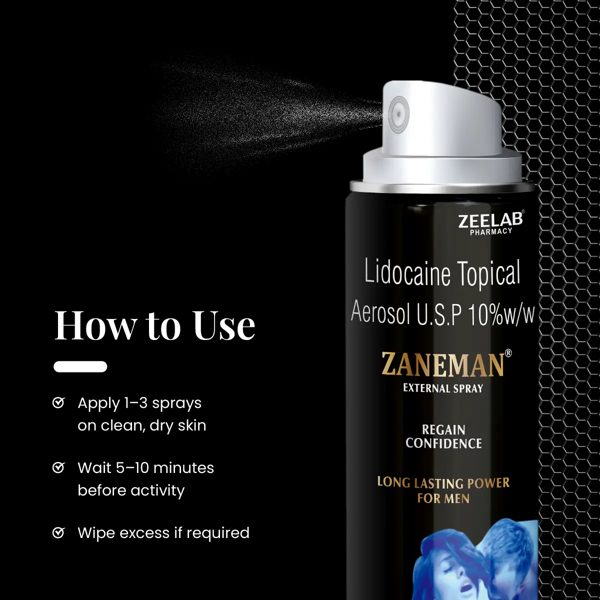 ZANEMAN Delay Spray For Men
