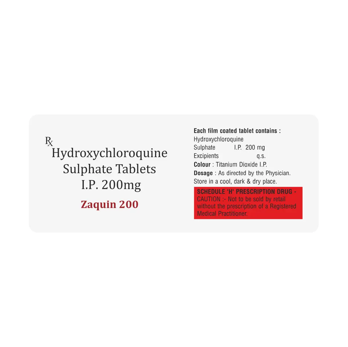 Zaquin 200 Tablet