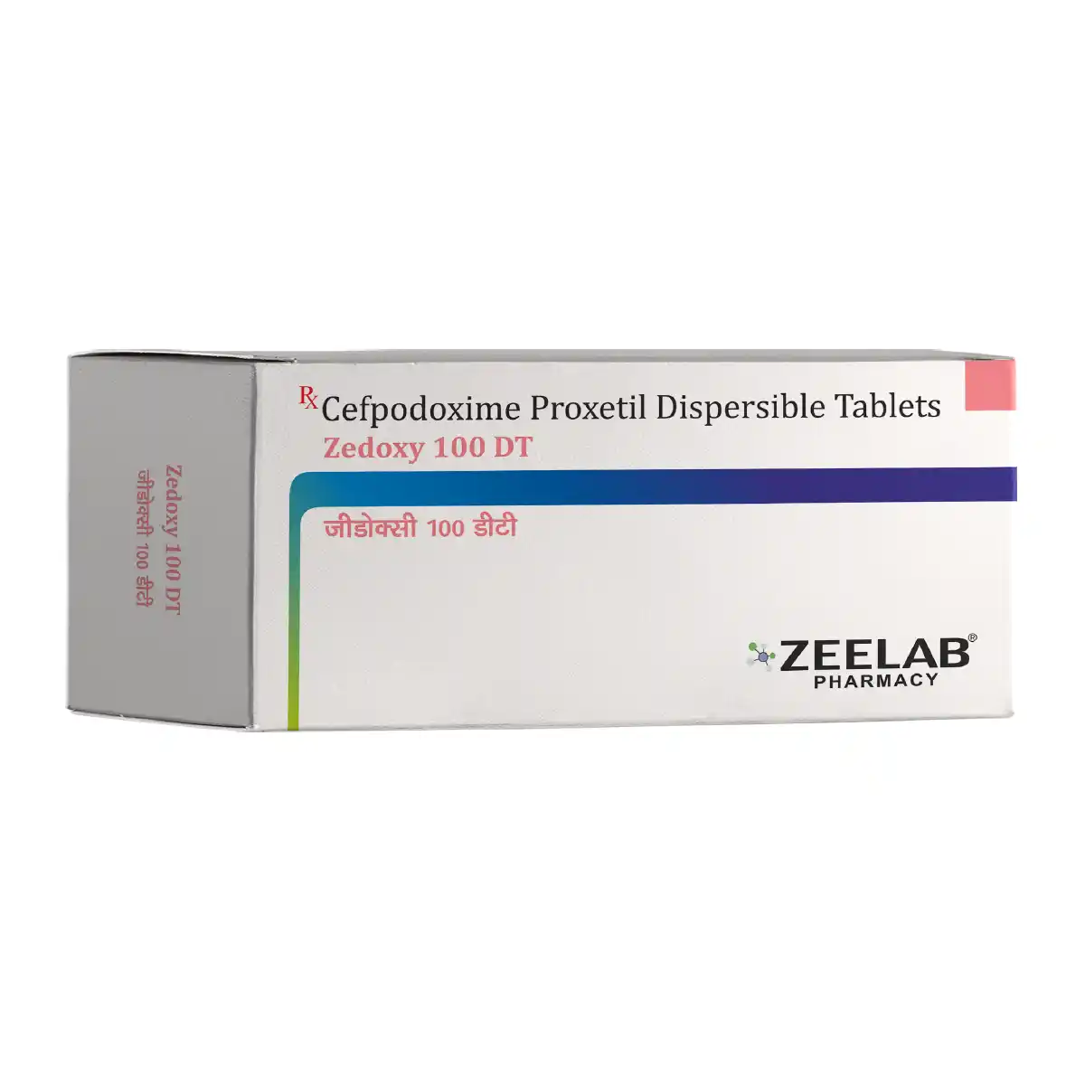 Zedoxy 100 DT Antibacterial Tablet