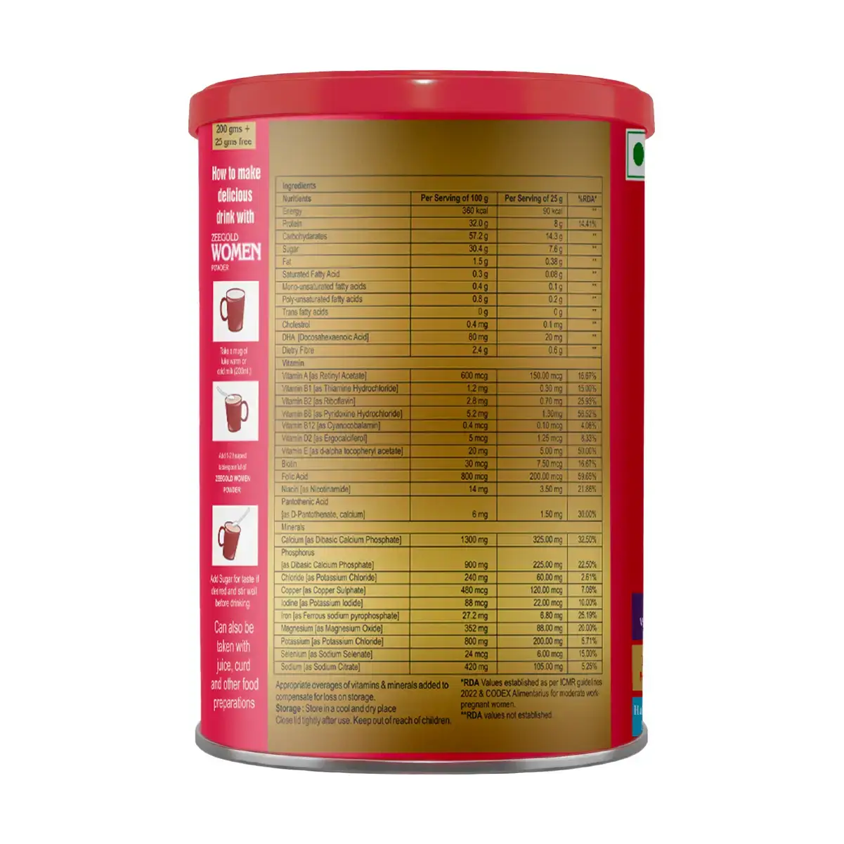 Zeegold Women Nutraceutical Powder