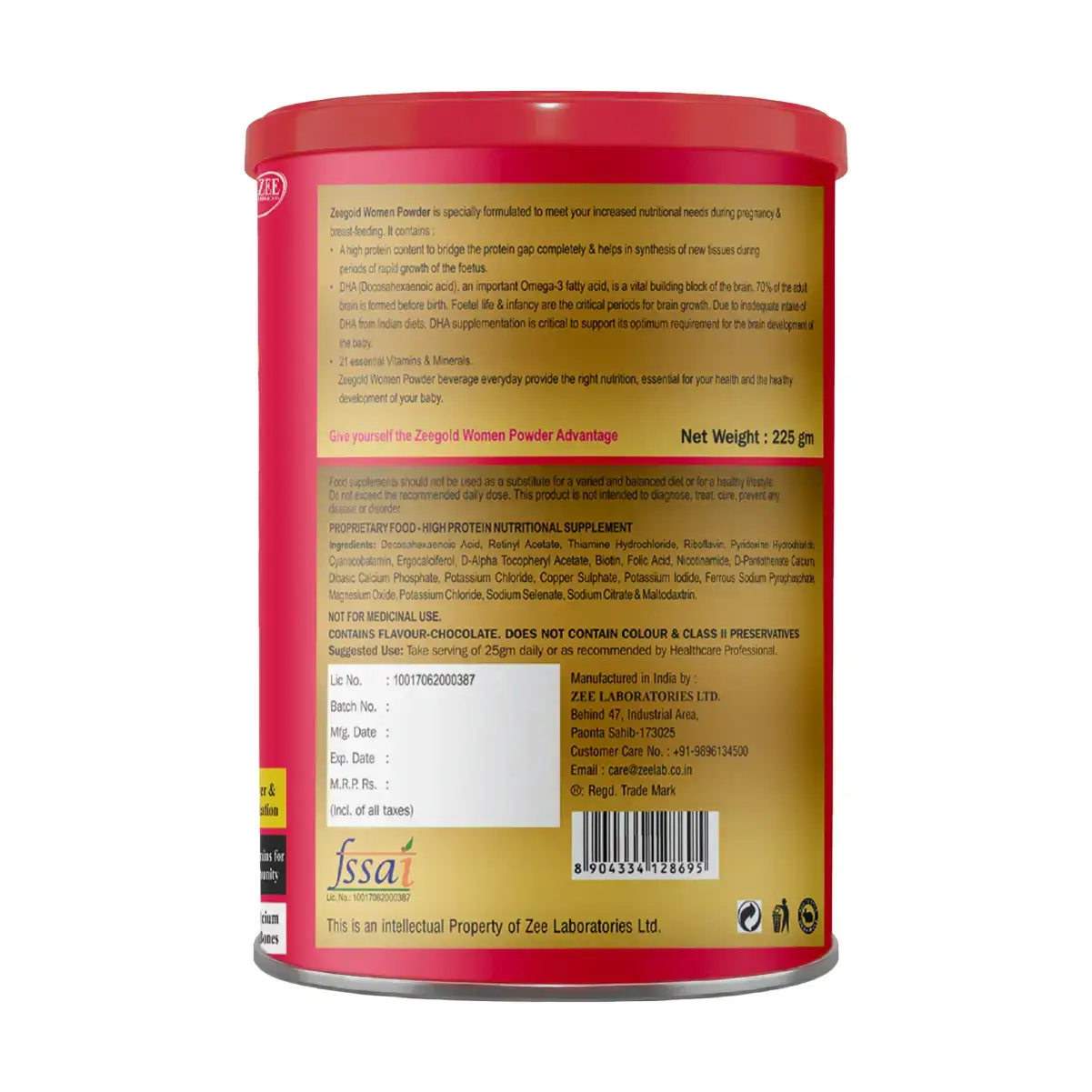 Zeegold Women Nutraceutical Powder