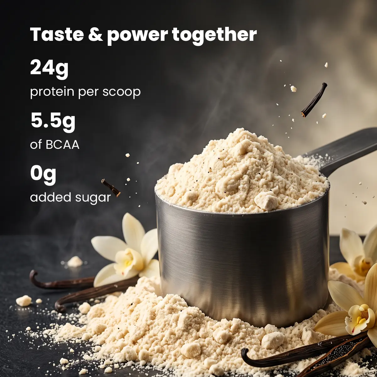 ZEELAB Athlete Whey 100% Powder 33gm - French Vanilla Creme