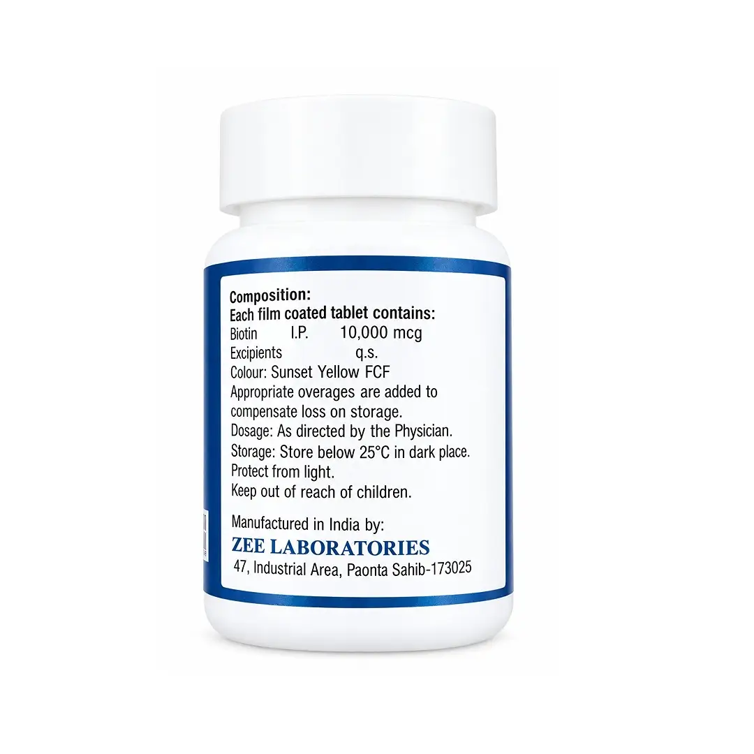 Zeelab Biotin 60 Tablet