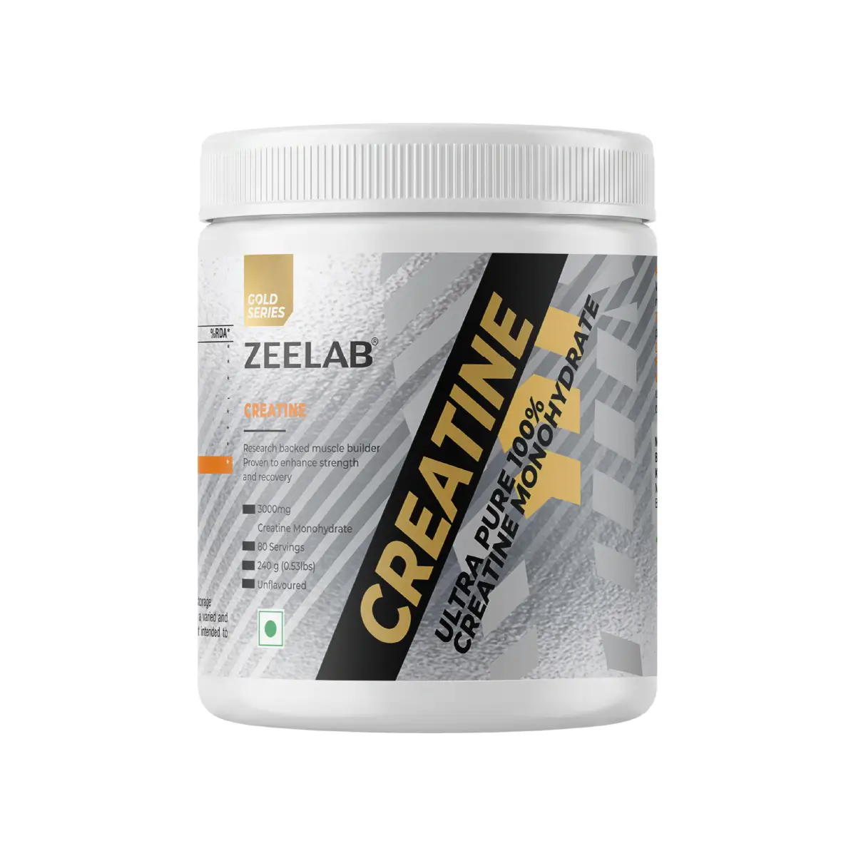 Zeelab 100% Creatine Monohydrate Powder