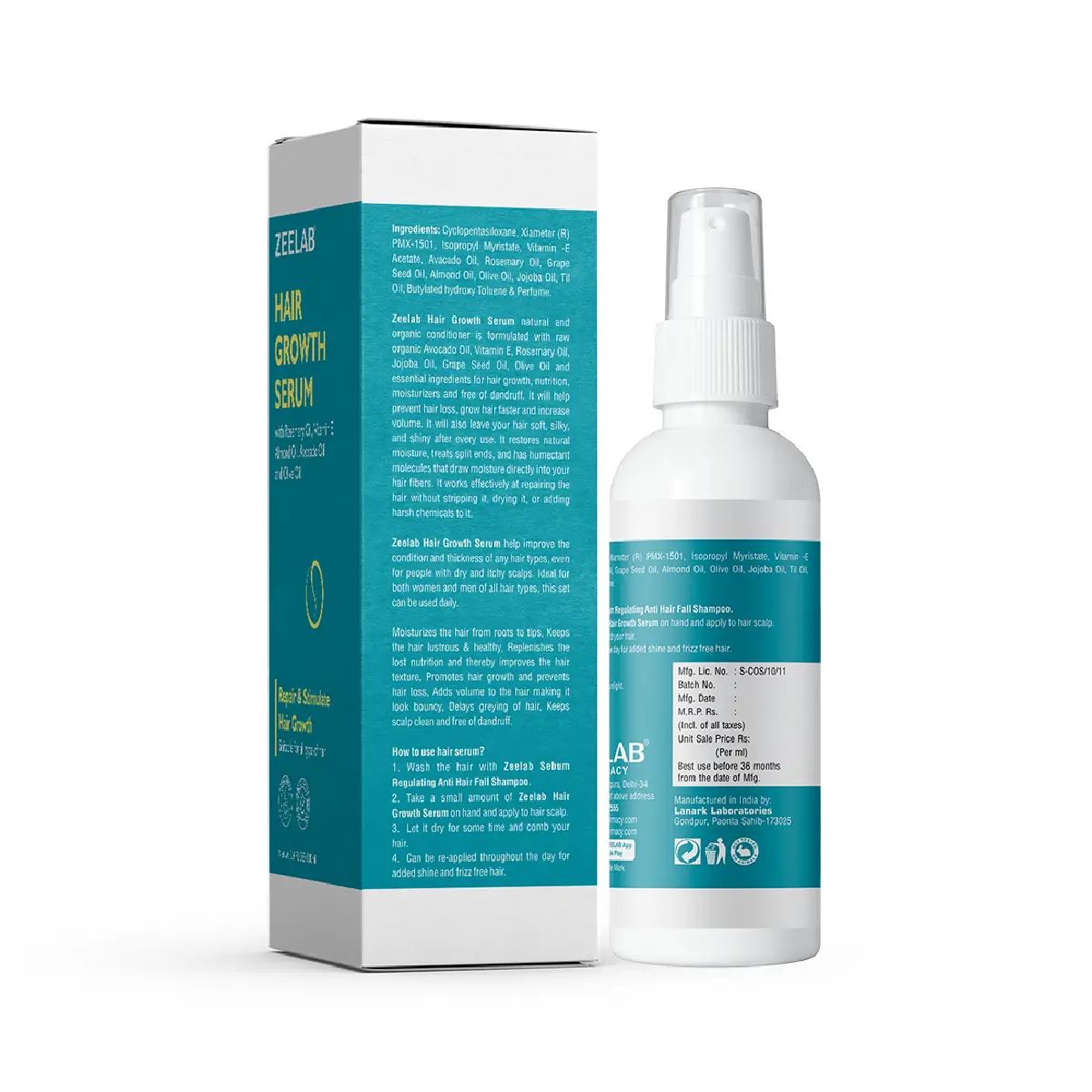 Zeelab Hair Growth Serum 100ml