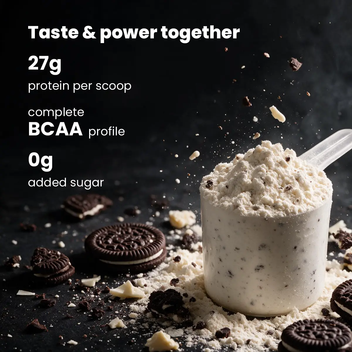 HERO 100% Whey Protein Isolate - Cookies & Cream