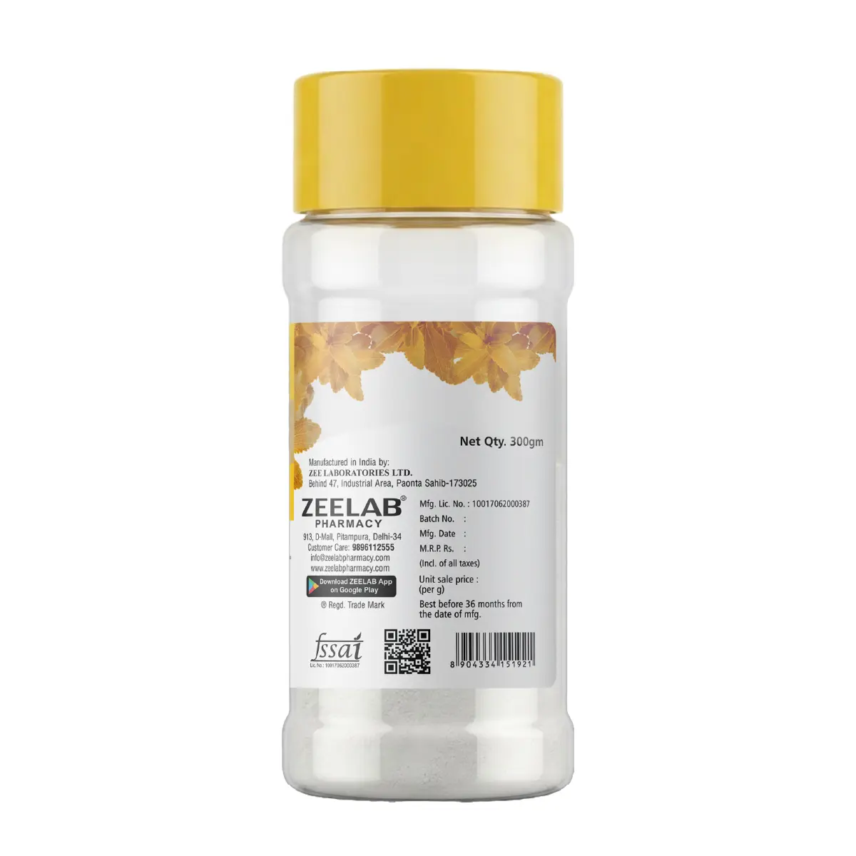  Zeelab Sugar Zero Gold