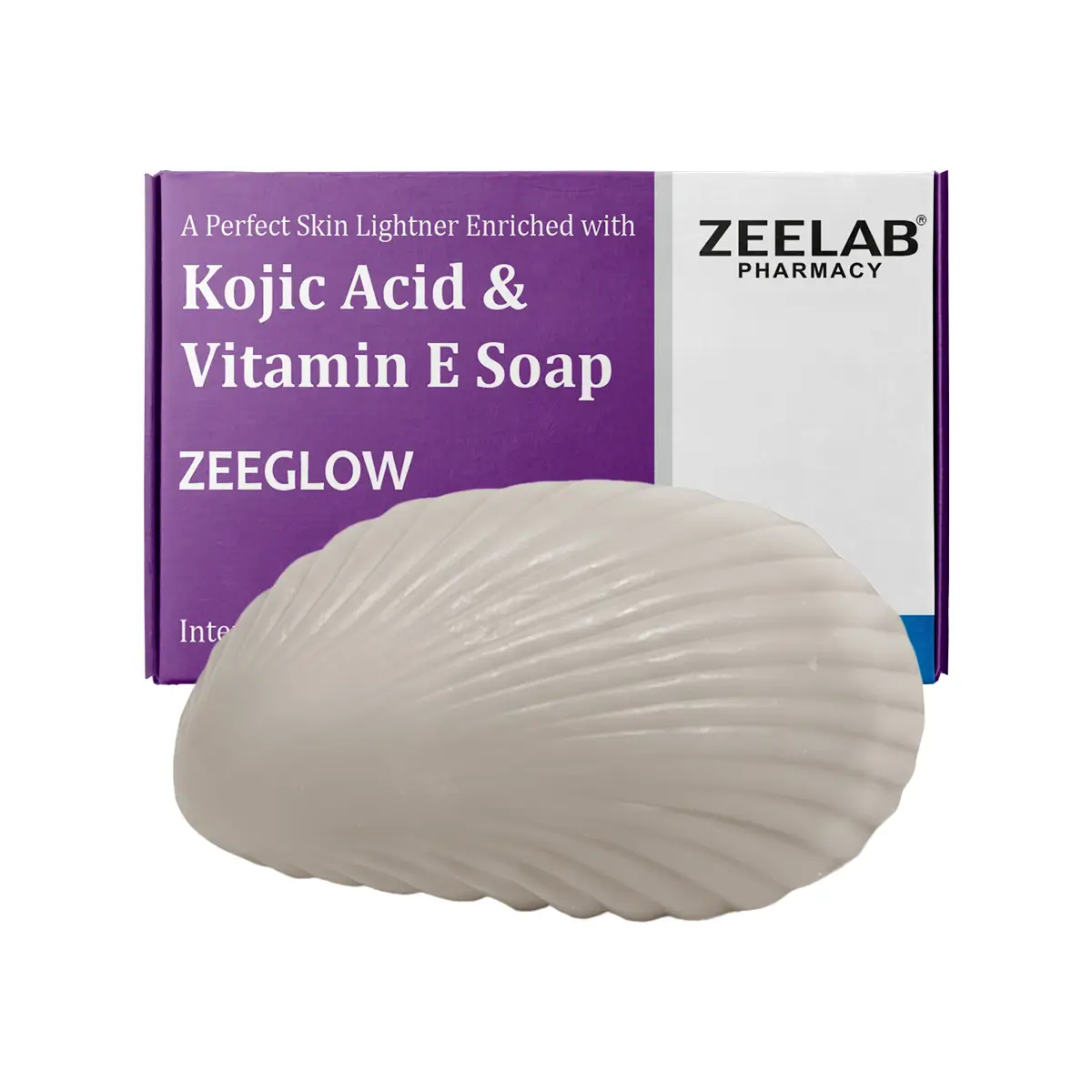 Zeeglow Kojic Acid & Vitamin E Soap | Helps Reduce Pigmentation & Uneven Tone