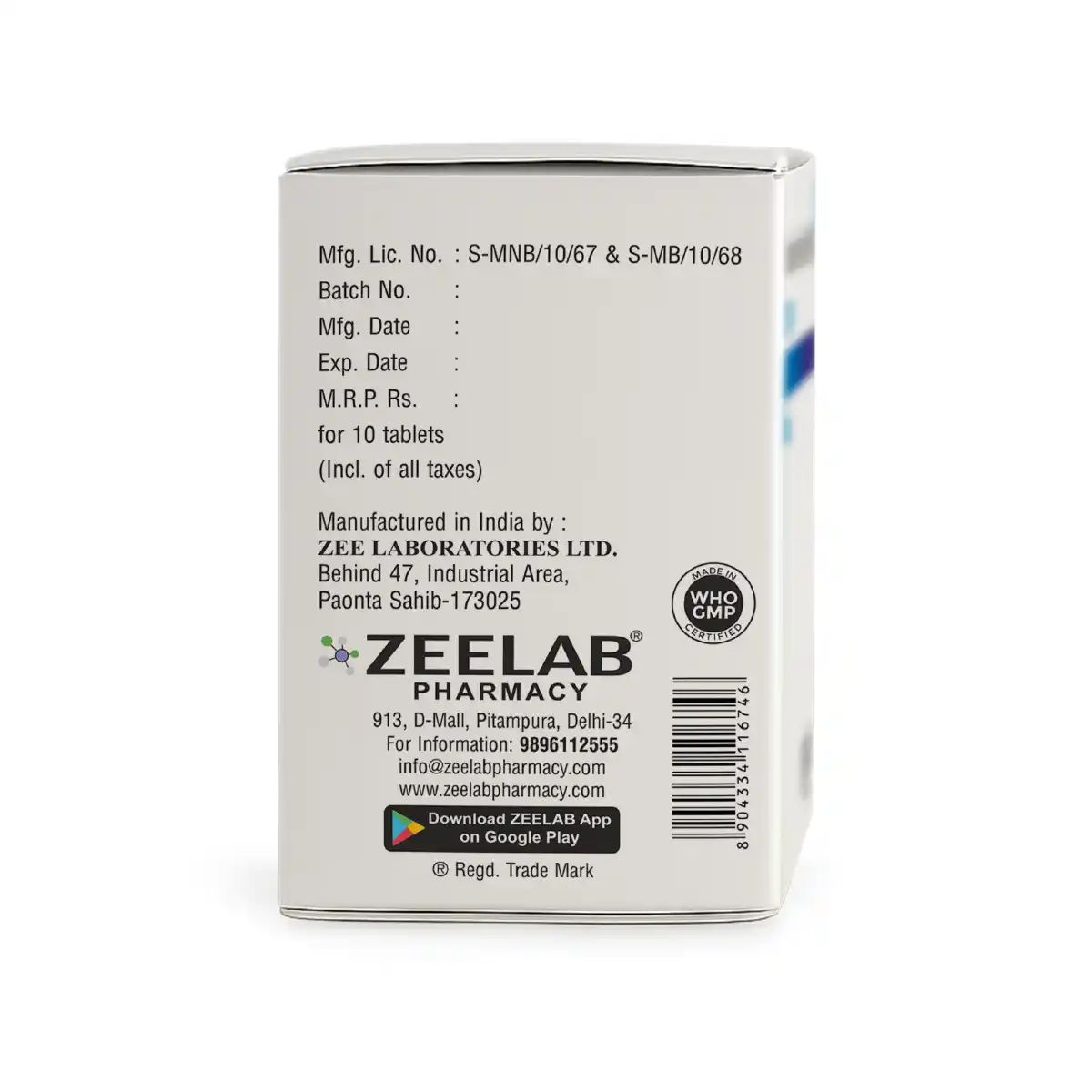 Zeesev 400 Tablet