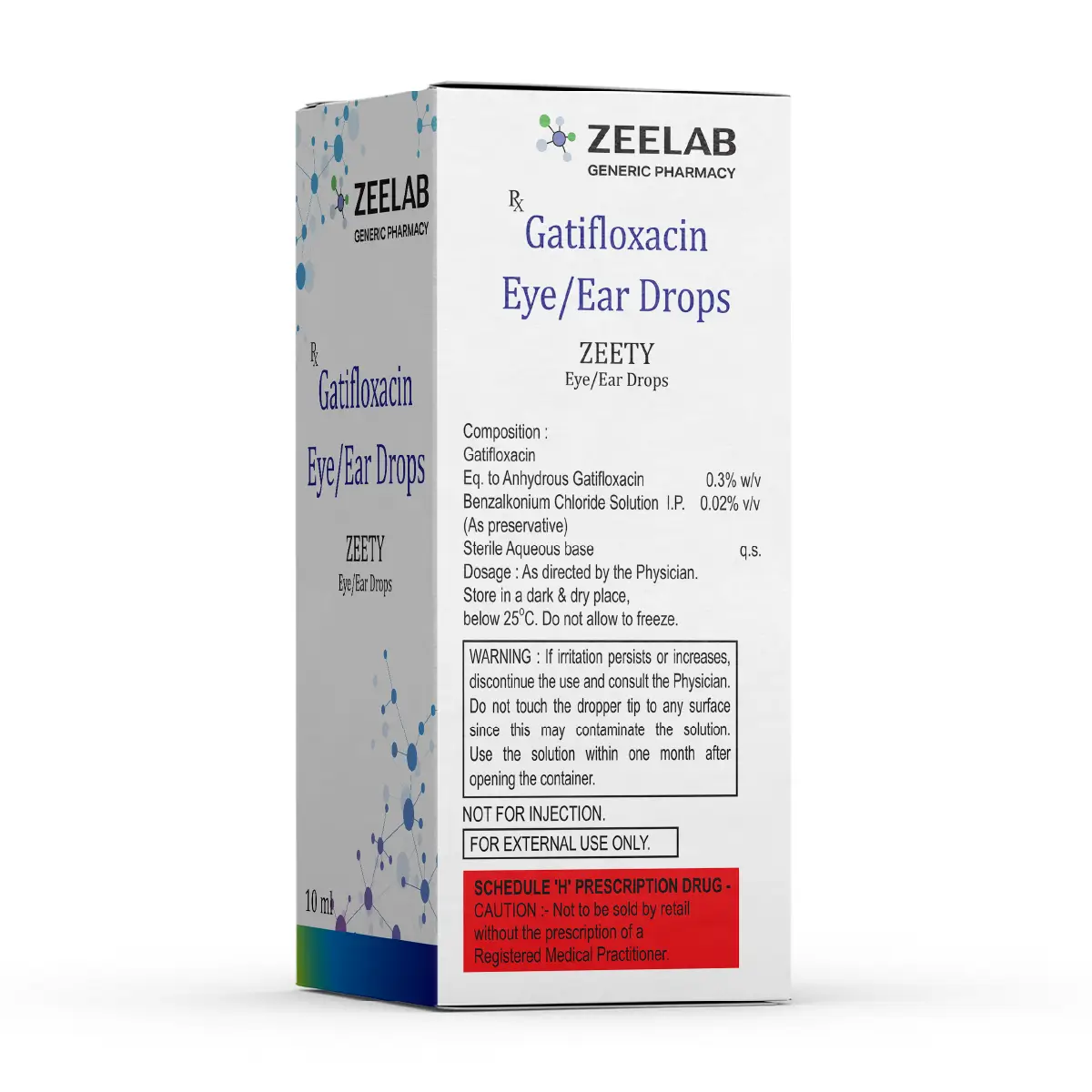 Zeety Antibiotic Eye/Ear Drops 10 ml