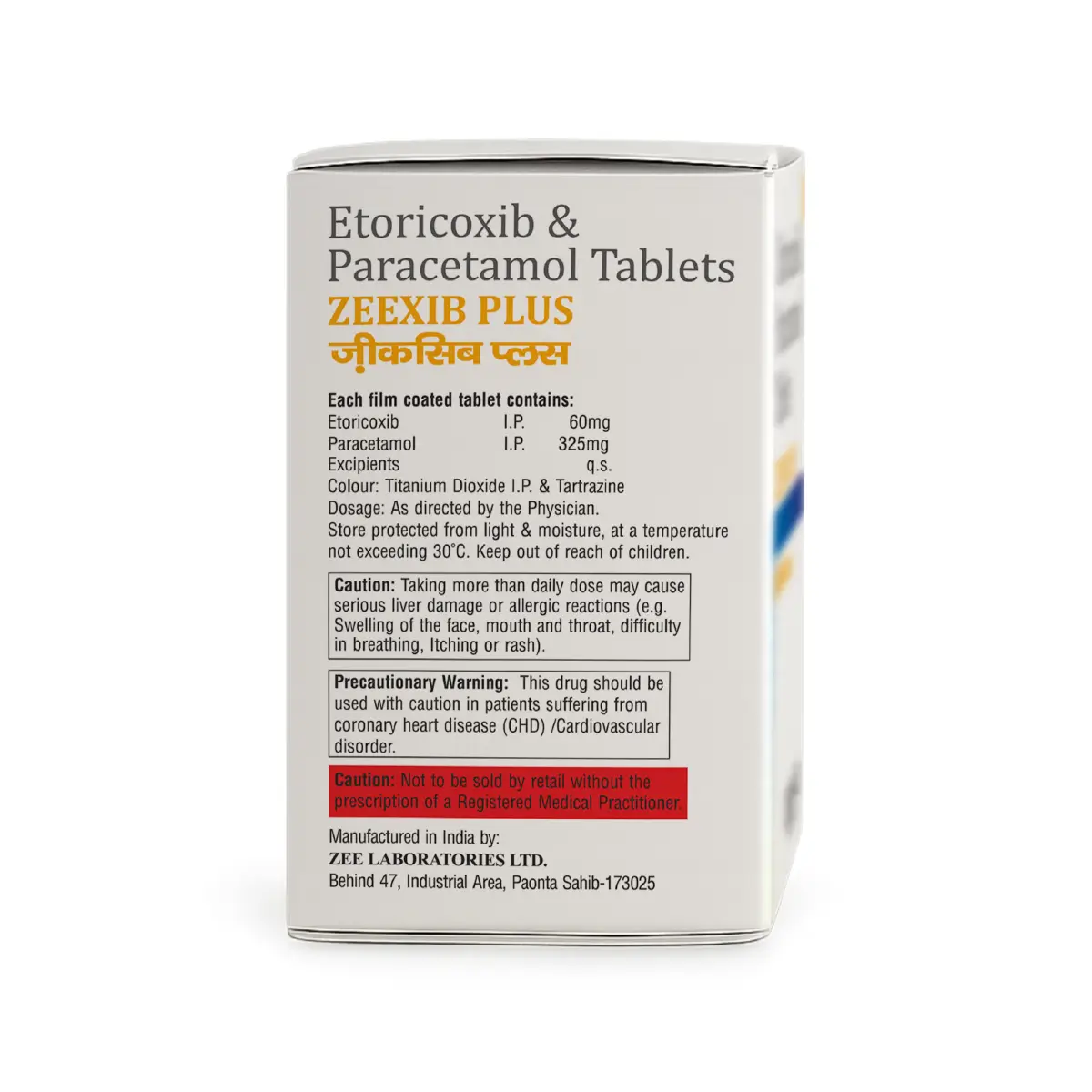 Zeexib Plus Pain Relief Tablet
