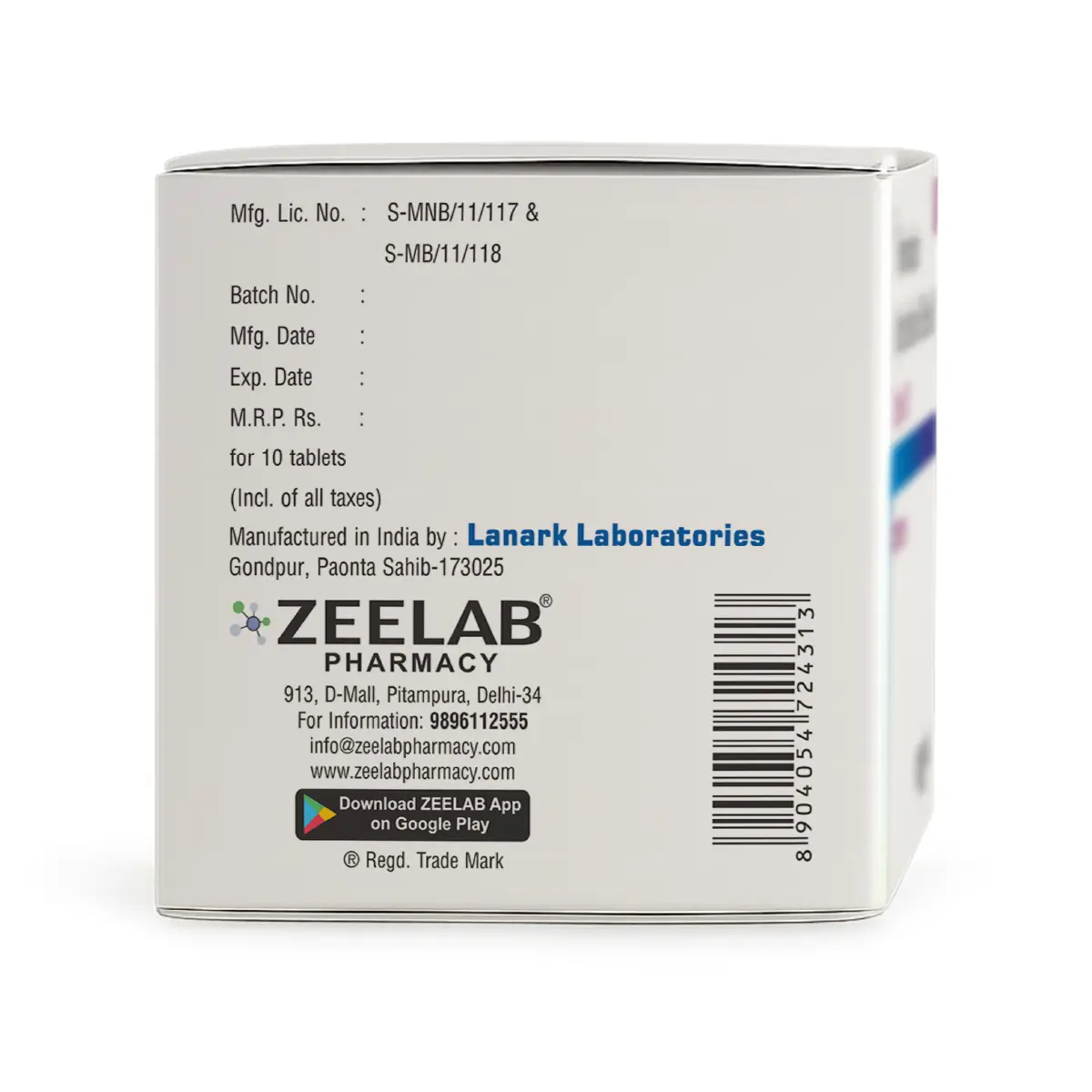 Zelgra 120 Anti Allergic Tablet
