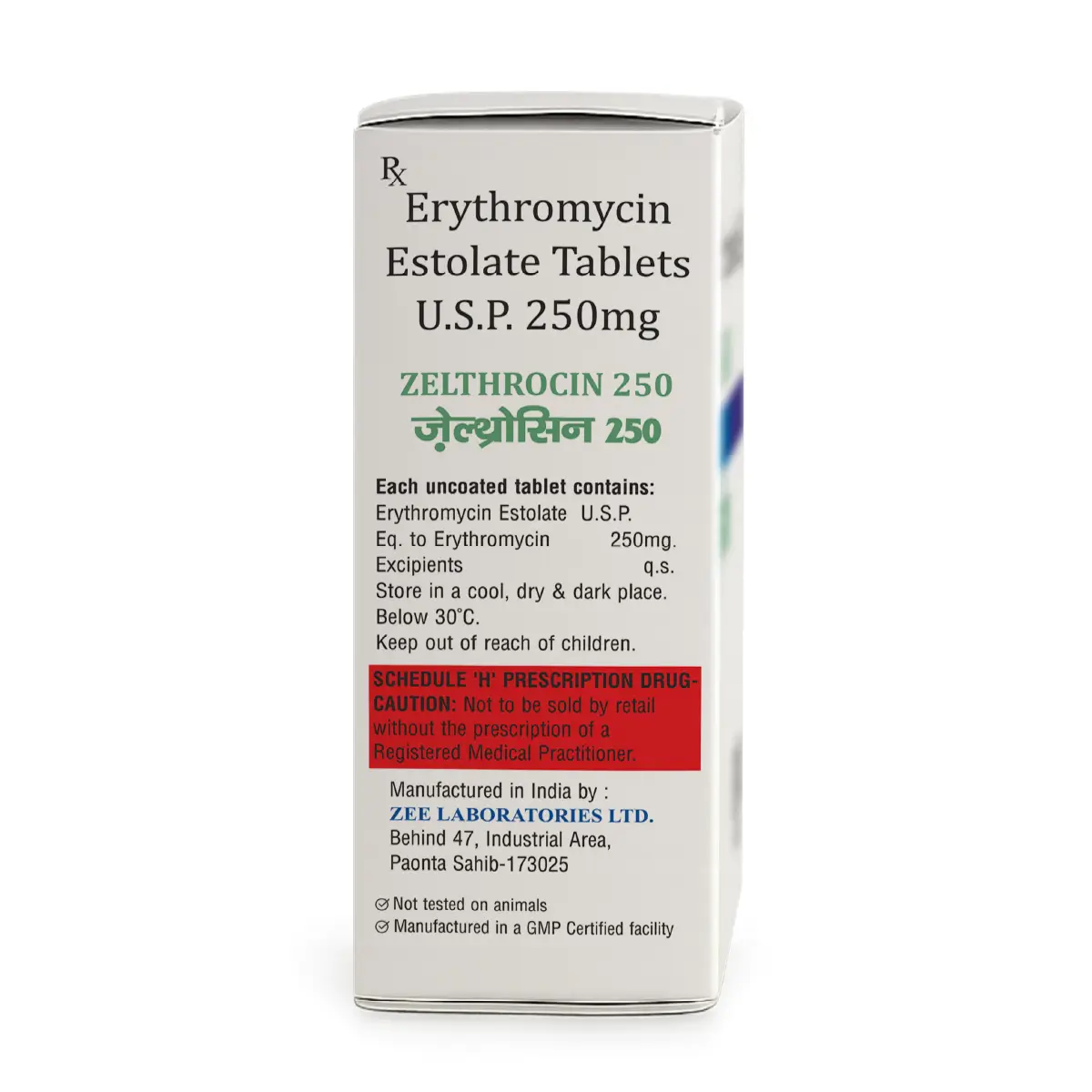 Zelthrocin 250 Antibiotic Tablet