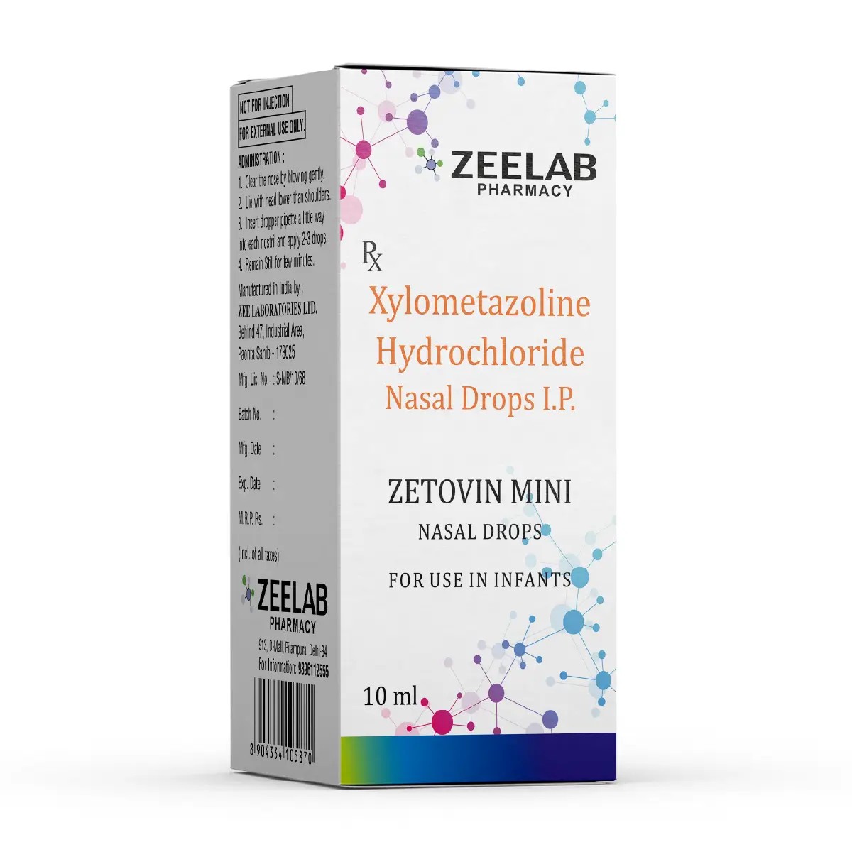 Zetovin Mini Nasal Drops for Infants
