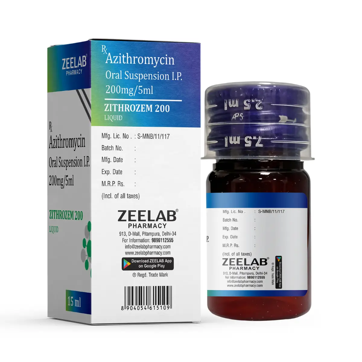 Zithrozem 200 Suspension