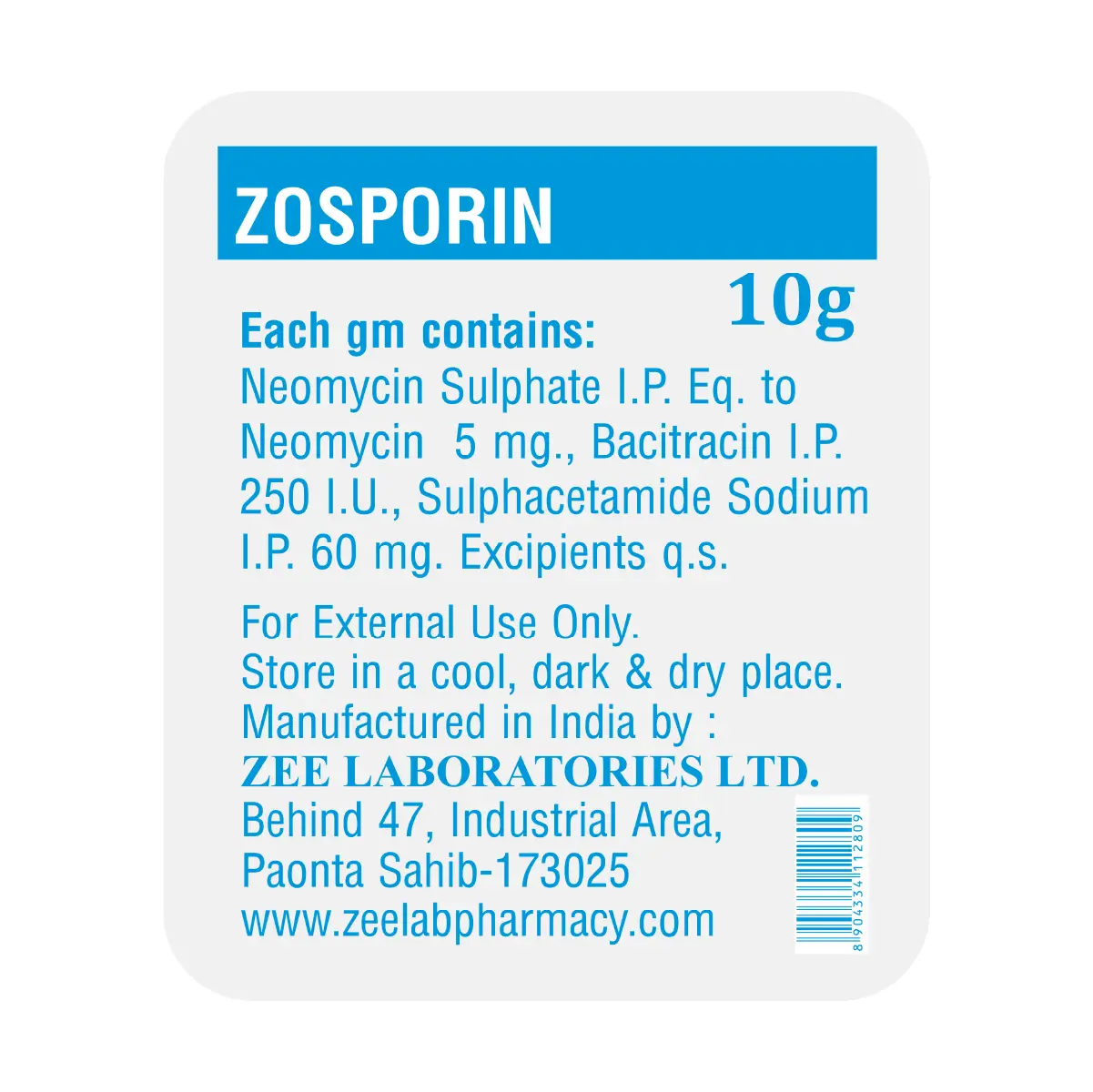 Zosporin Powder