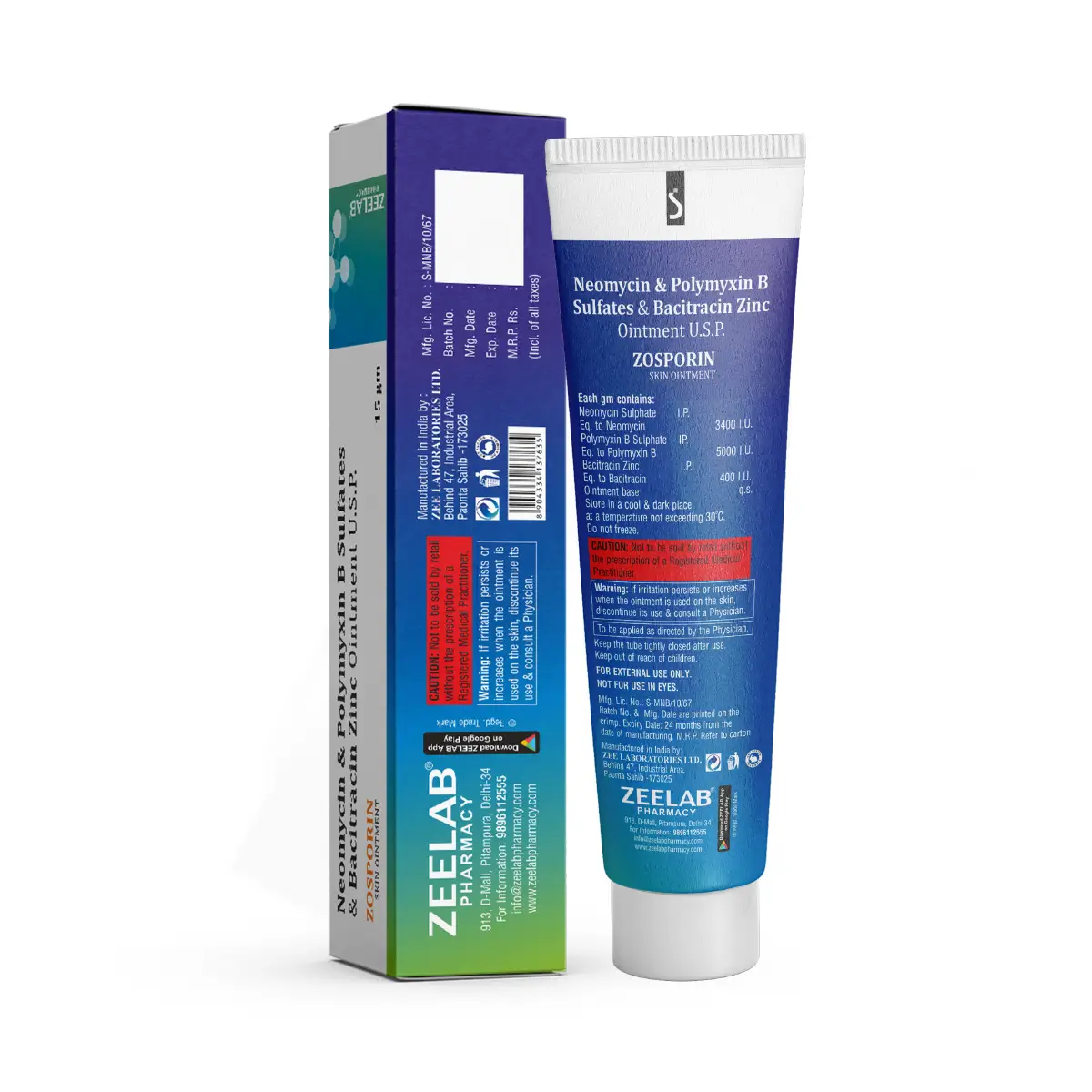 Zosporin Skin Ointment