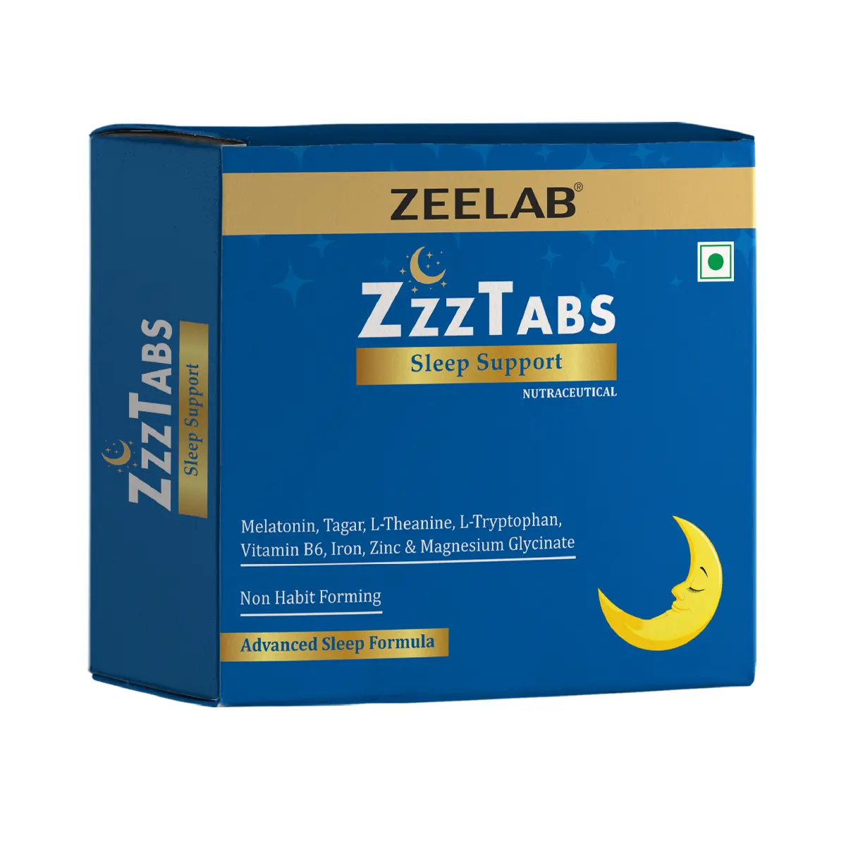 Zzz Tablet | Sleep Support with Melatonin & L-Theanine