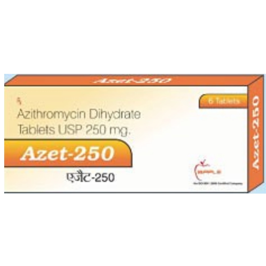 Azet 250mg Tablet - Uses, Benefits, Side Effects & Price