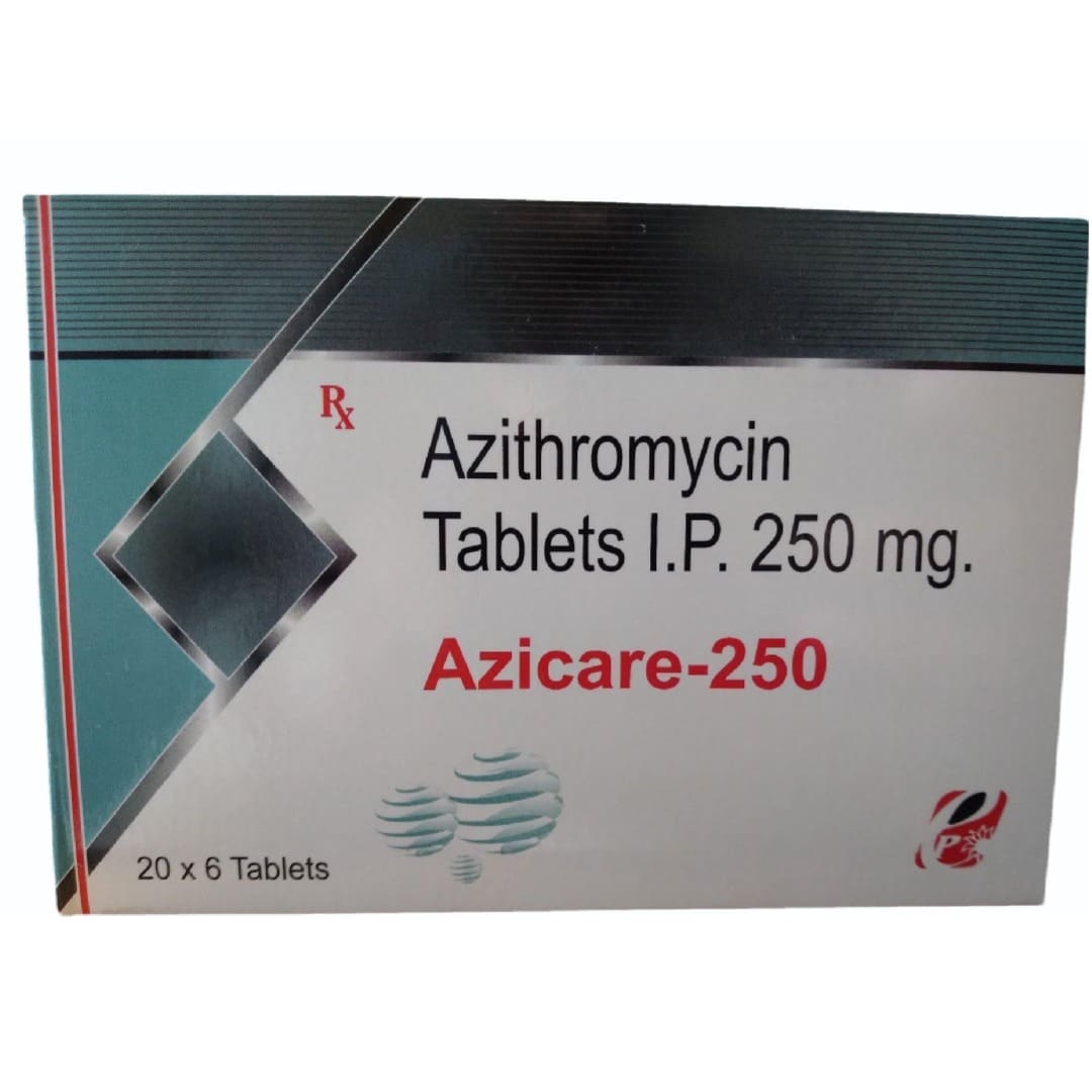 Azicare 250mg Tablet - Uses, Benefits, Side Effects & Price