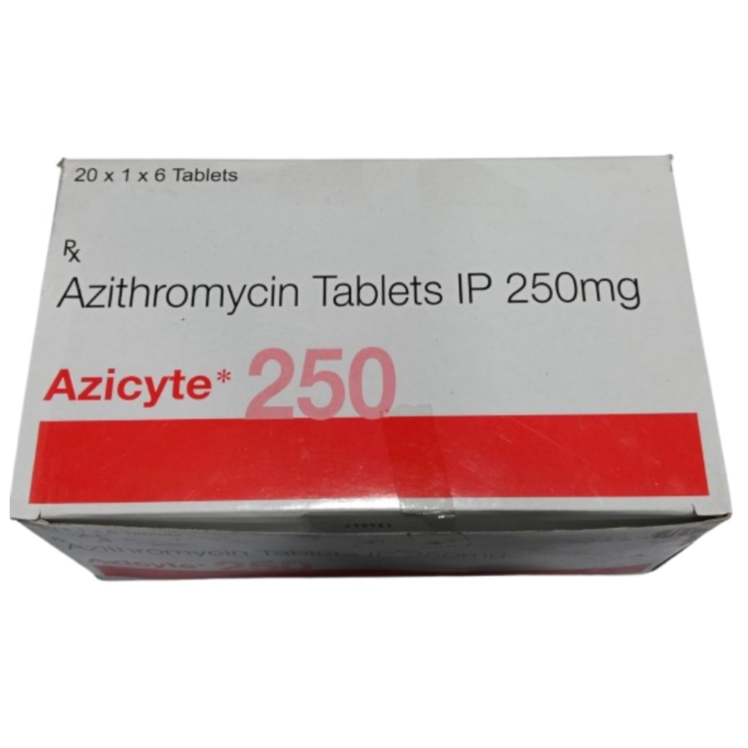 Azicyte 250mg Tablet - Uses, Benefits, Side Effects & Price