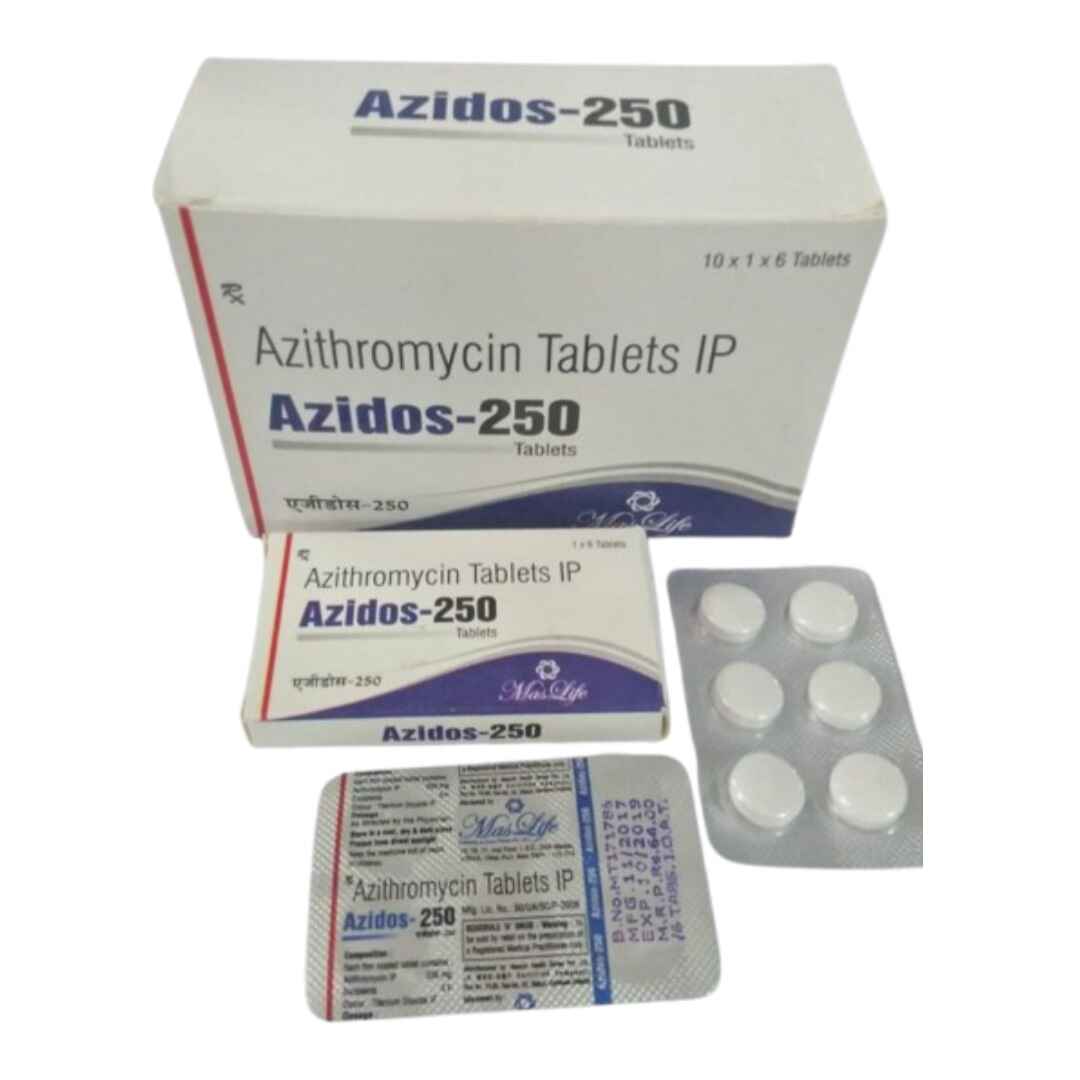 Azidos 250mg Tablet - Uses, Benefits, Side Effects & Price