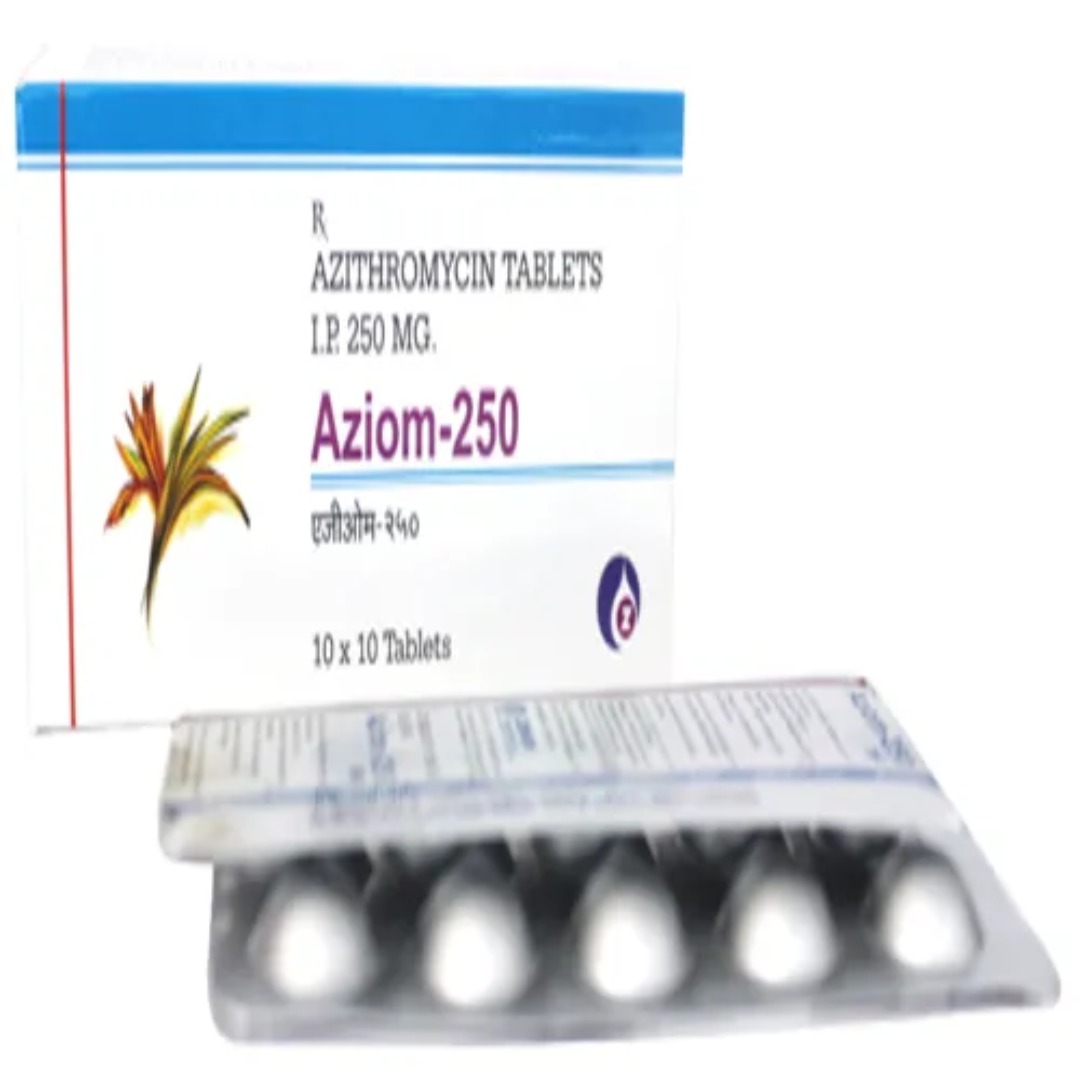 Aziom 250mg Tablets - Uses, Benefits, Side Effects & Price