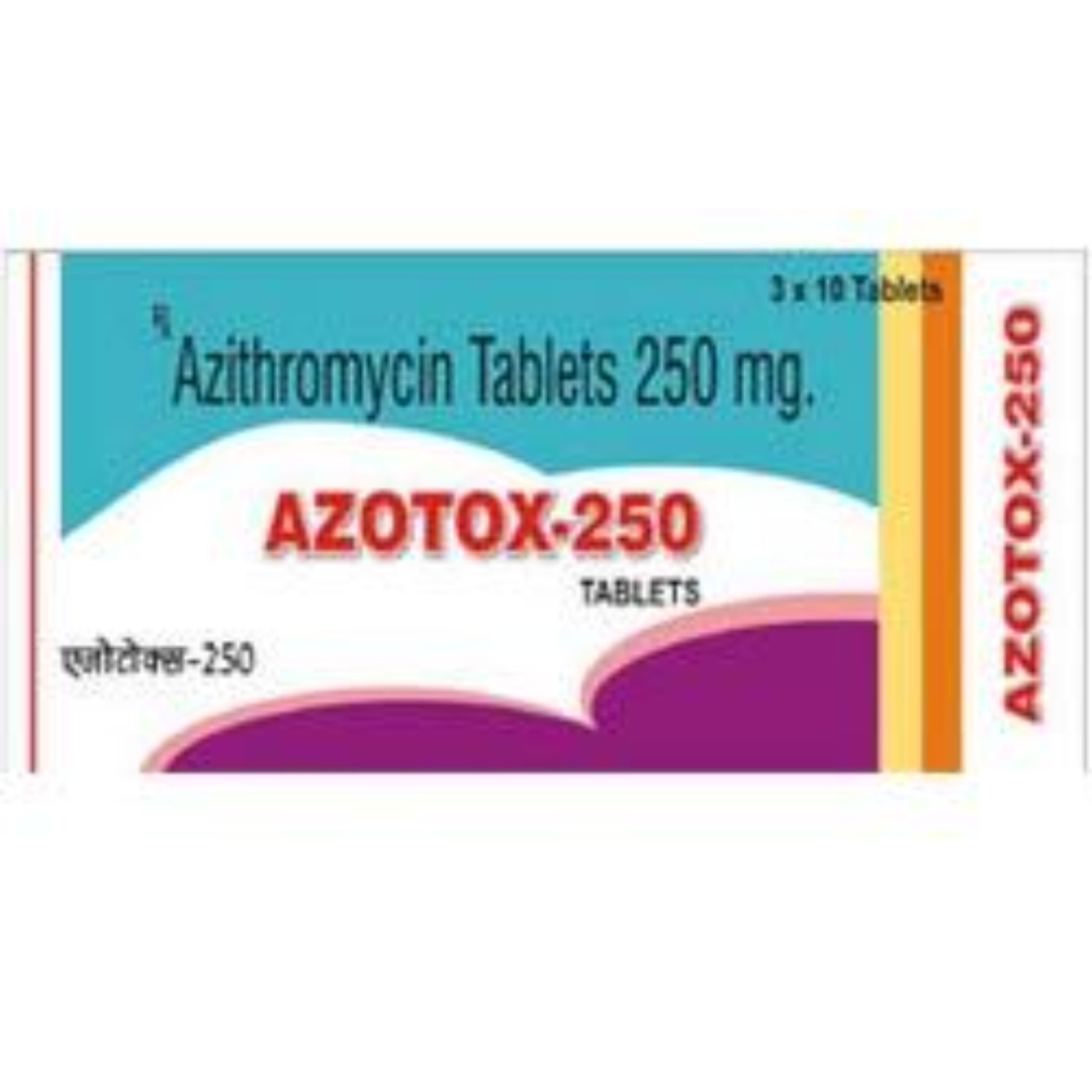 Azotox 250mg Tablet - Uses, Benefits, Side Effects & Price