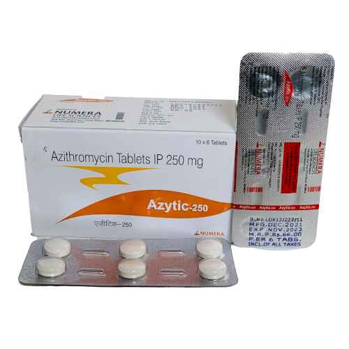 Azytic 250 Tablet - Uses, Benefits, Side Effects & Price