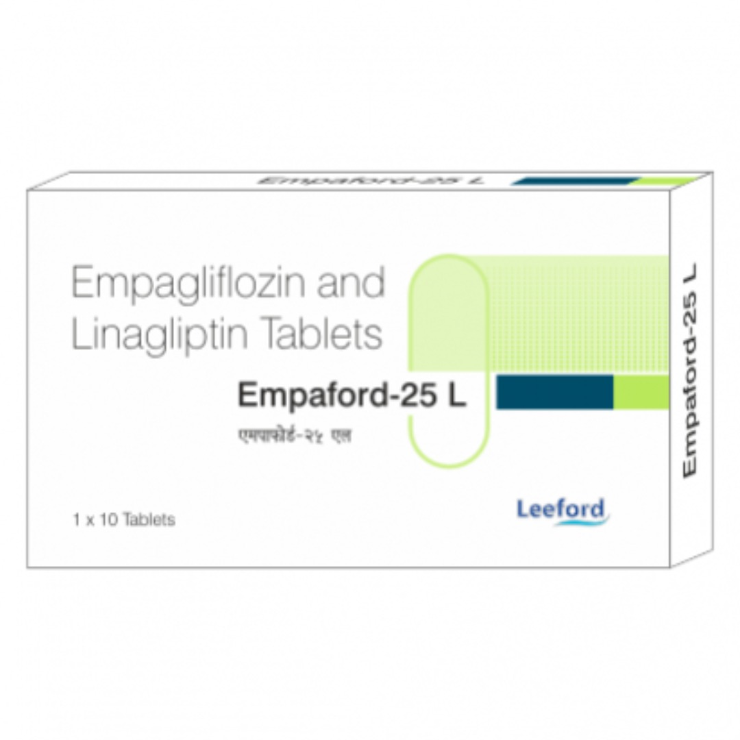Emeford Injection Empaford L 25mg/5mg Tablet uses, benefits, side effects & price.