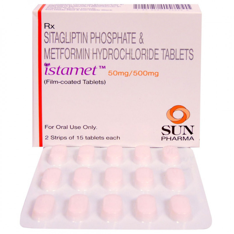 Istamet 50mg/500mg Tablet Istamet 50mg/500mg Tablet