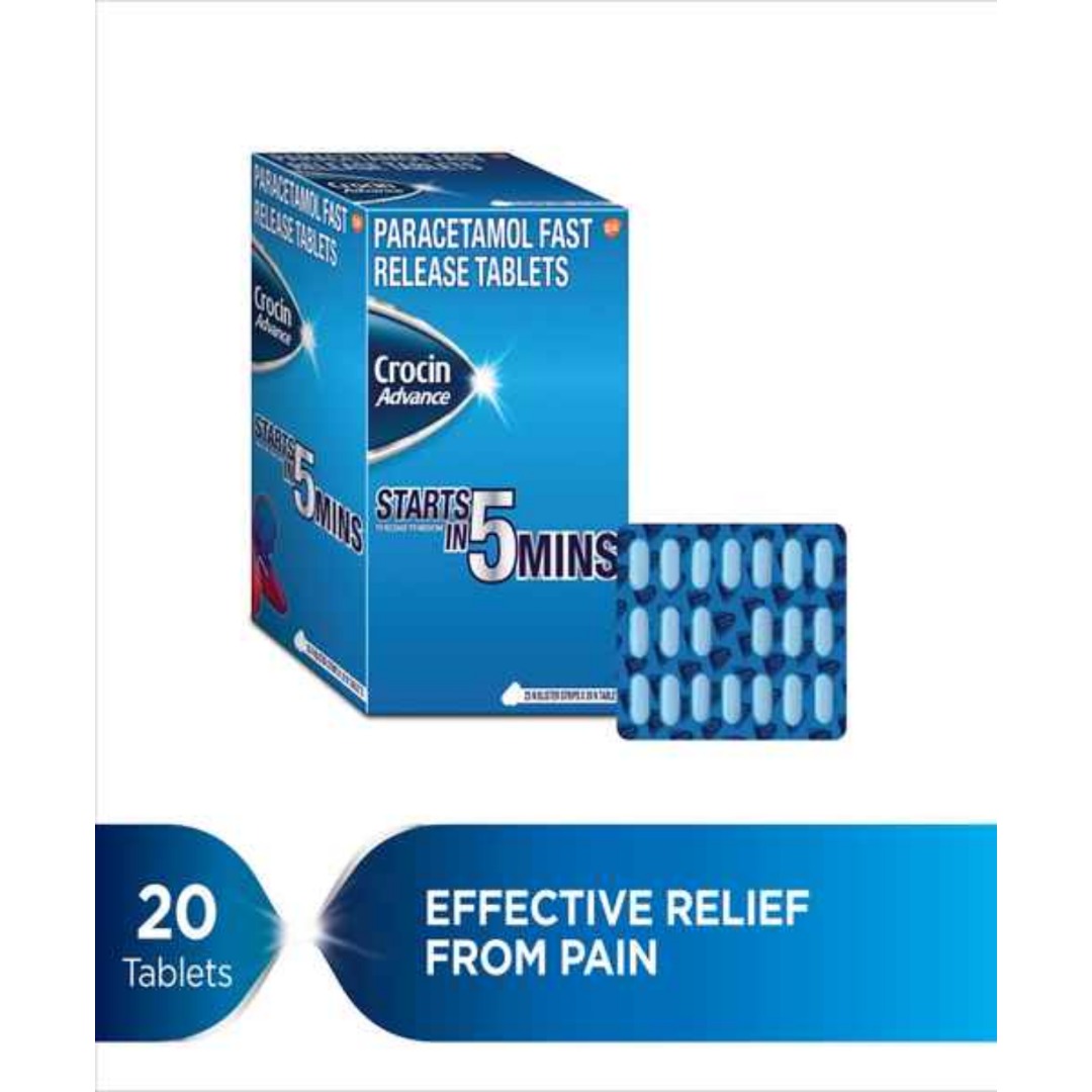 Crocin Advance 500mg Tablet