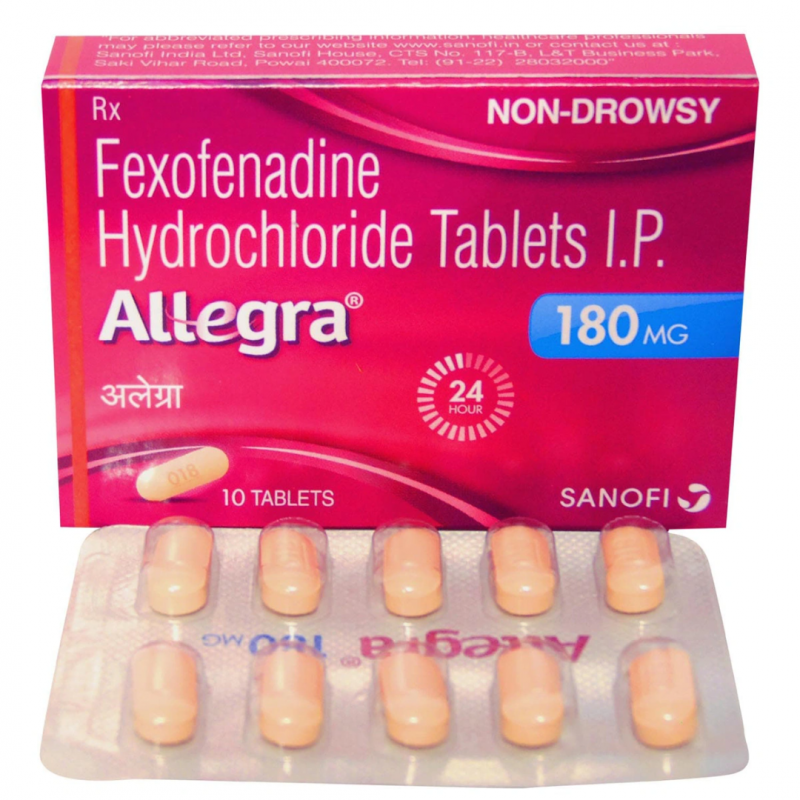Allegra 180mg Tablet Allegra 180mg Tablet