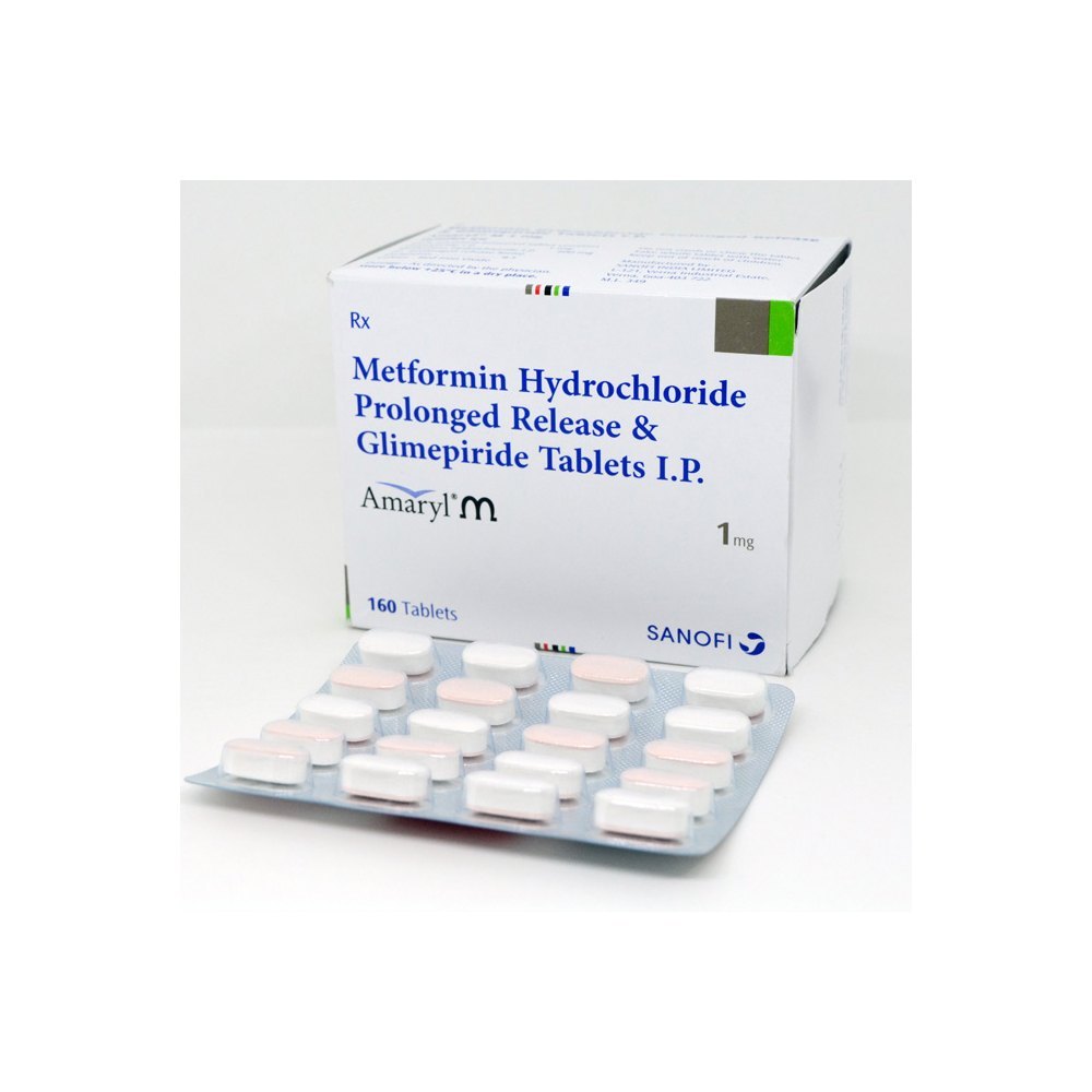 Amaryl M  1mg Tablet PR