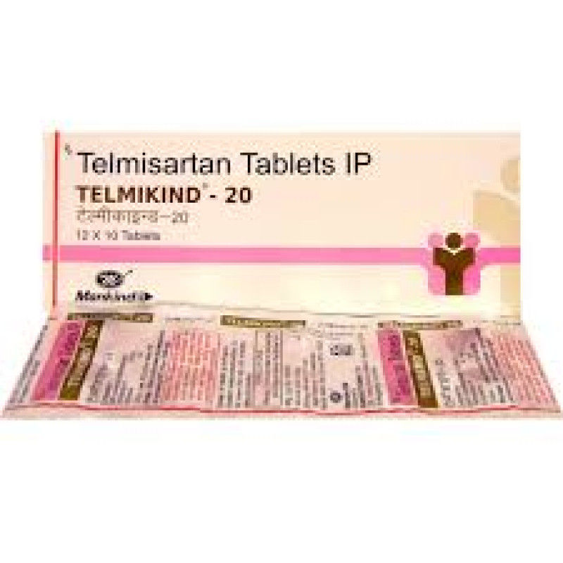 Telmikind 20 Tablet Telmikind 20 Tablet
