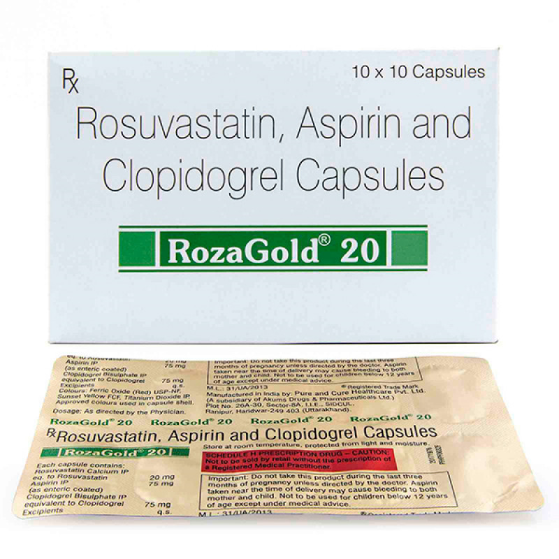 Rozagold 20 Capsule Rozagold 20 Capsule