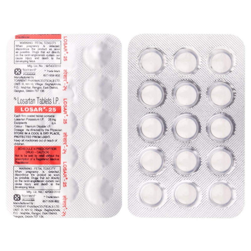 Losar 25 Tablet Losar 25 Tablet