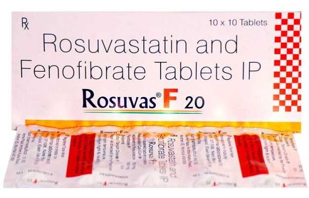 Rosuvas F 20 Tablet