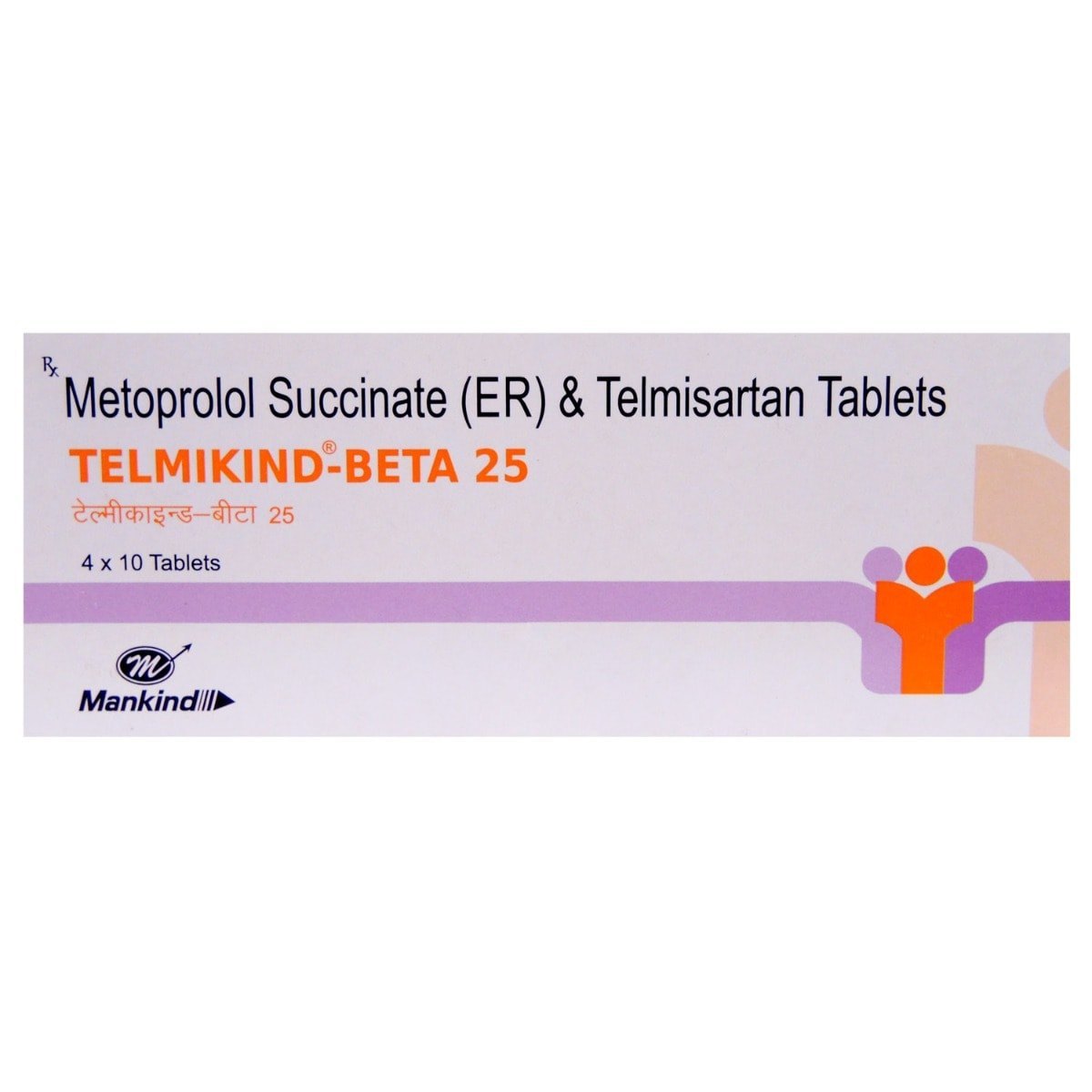 Telmikind Beta 40mg/25mg Tablet ER