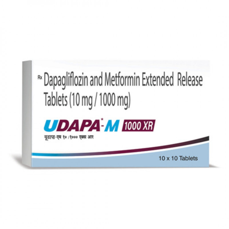 Udapa M 10/1000 XR Tablet Udapa M 10/1000 XR Tablet