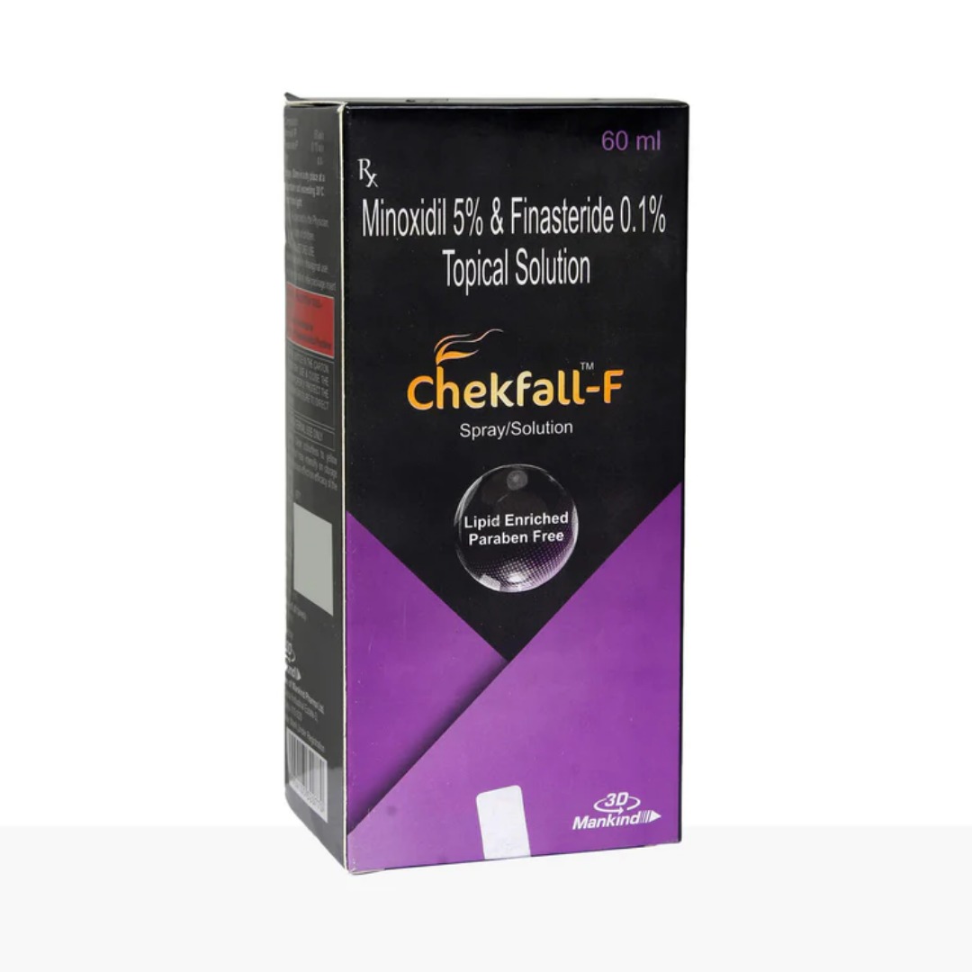 Chekfall 5% Topical Solution Paraben Free