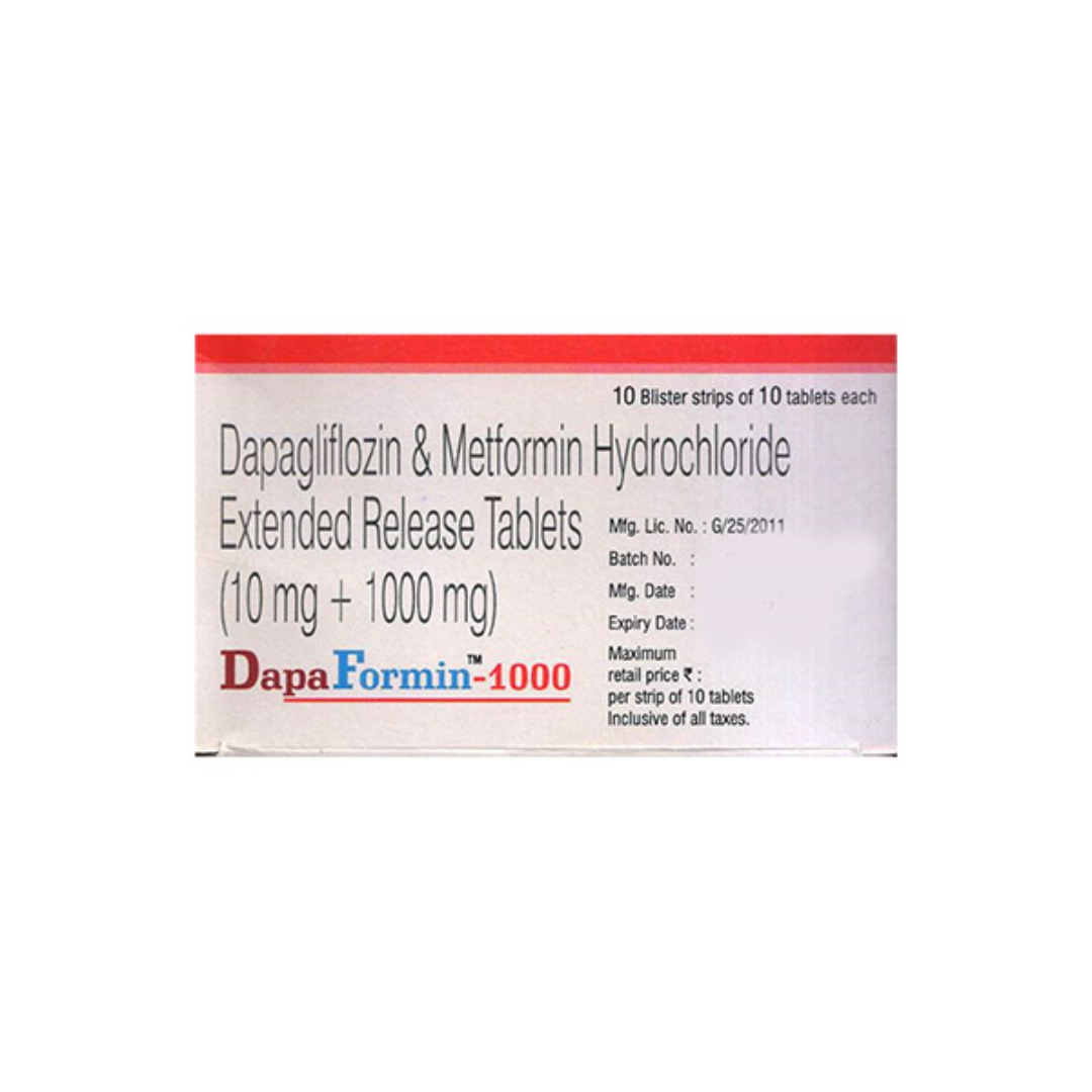 Dapaformin 1000 Tablet ER