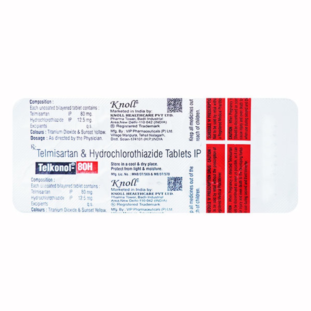 Telkonol 80H Tablet